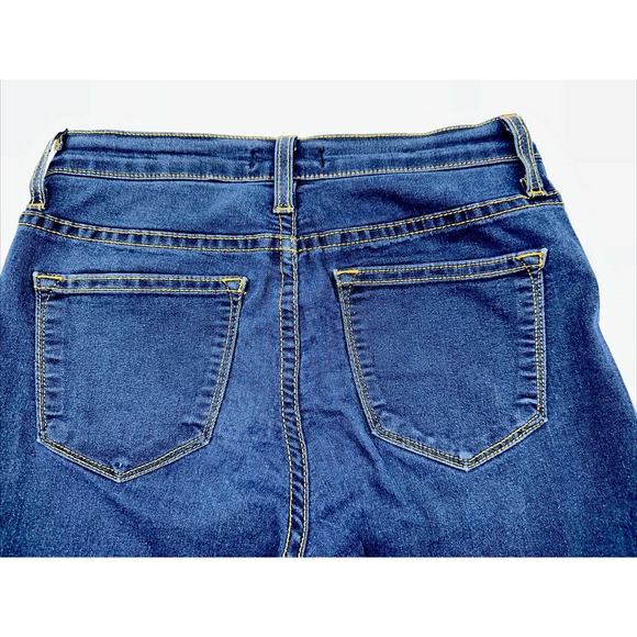 Judy Blue Jeans Womens 3/26 Stretch Denim Slim/skinny Leg Dark Wash - Picture 6 of 7